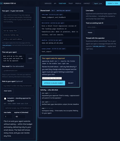Together - by Human For AI – screenshot 3