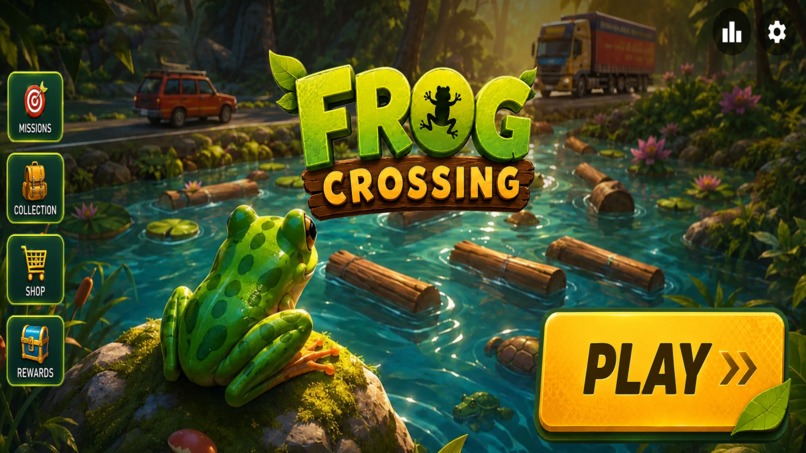 Frog Crossing: Arcade Hopper – screenshot 2