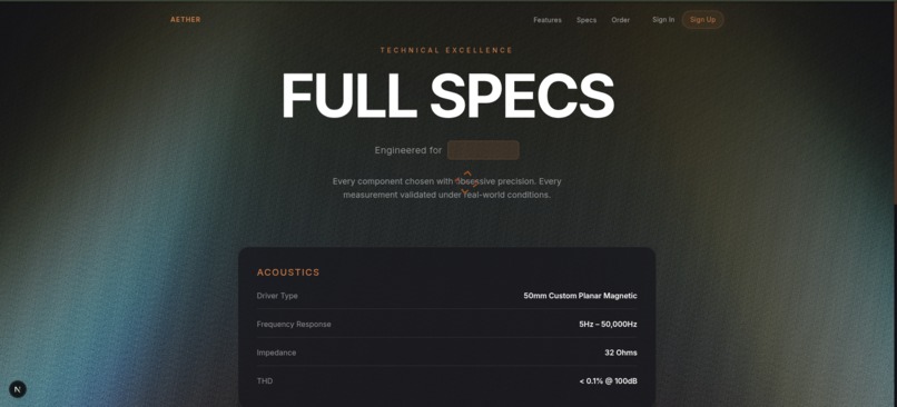 Aether Audio – screenshot 5