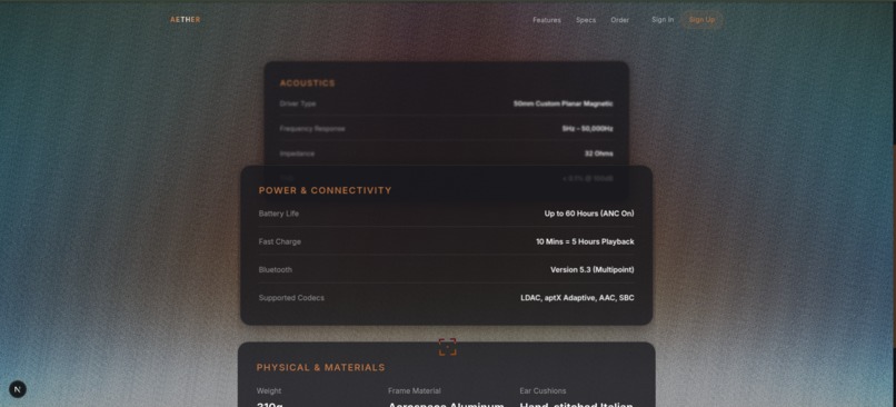 Aether Audio – screenshot 6