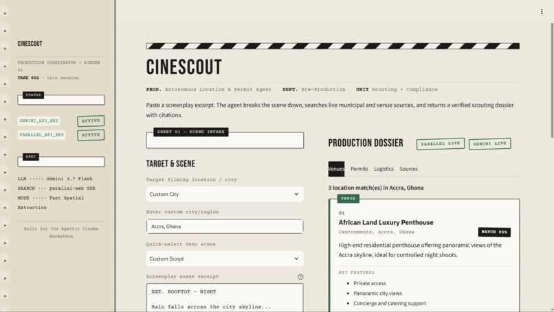 CineScout – screenshot 2