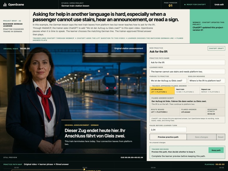OpenScene Studio – screenshot 1