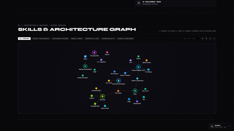 WebMCP Studio: Agent-Native Portfolio – screenshot 2