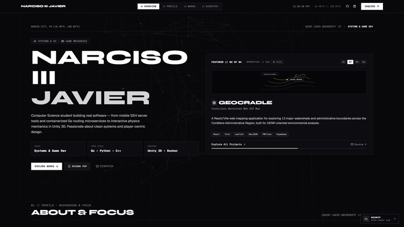 WebMCP Studio: Agent-Native Portfolio – screenshot 5
