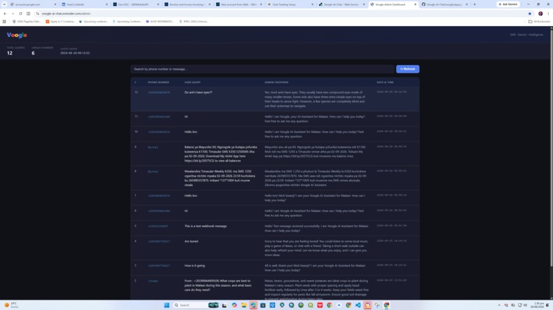 Voogle SMS – screenshot 2