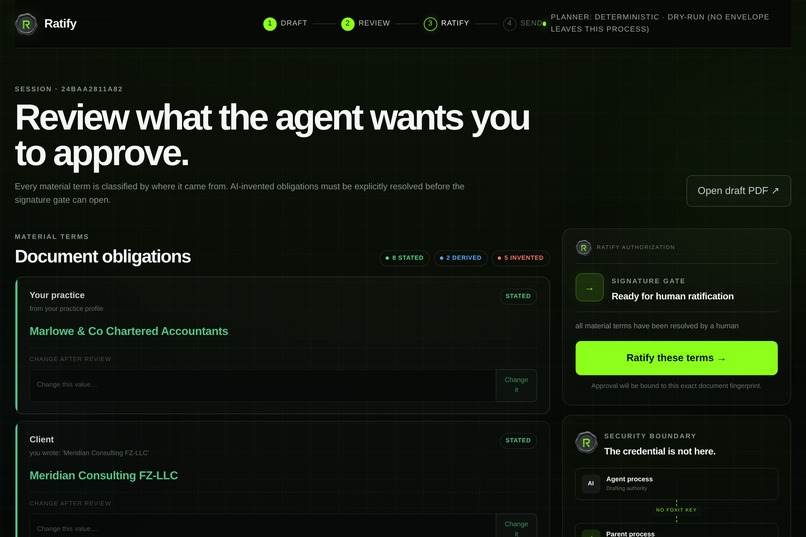 Ratify – screenshot 4
