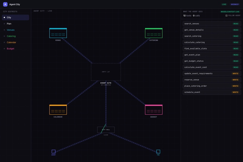 Agent City — The Web Built for Humans and Agents – screenshot 4