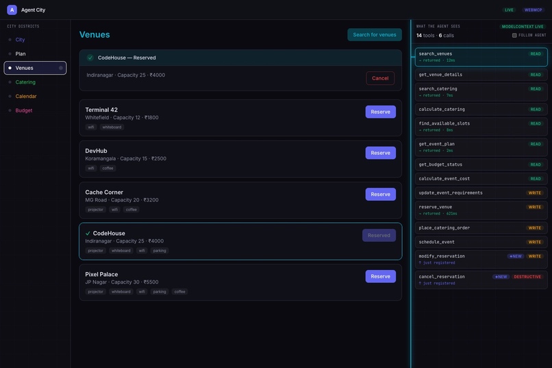 Agent City — The Web Built for Humans and Agents – screenshot 8