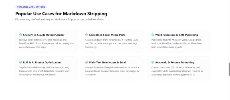 MarkDown Stripper – screenshot 3