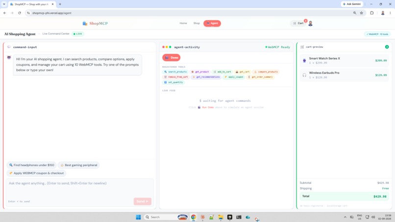 ShopMCP – screenshot 3