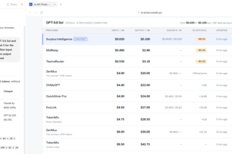 AI API Prices