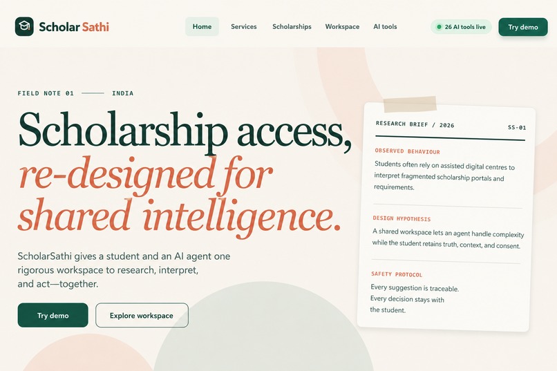ScholarSathi – screenshot 1