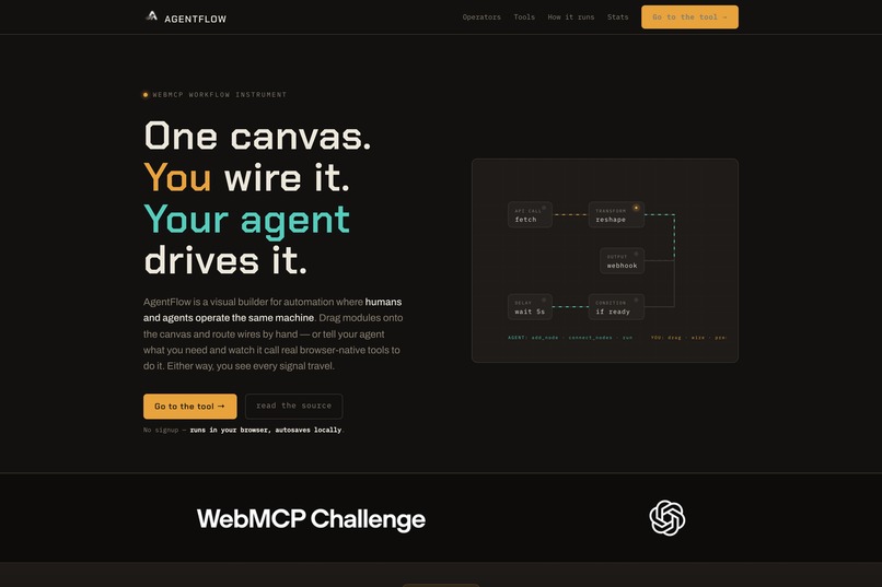 AgentFlow – screenshot 2