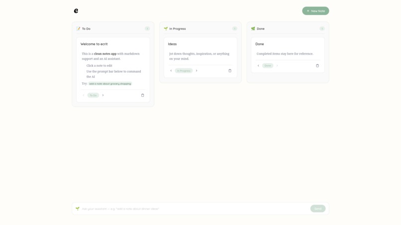 Ecrit – screenshot 1