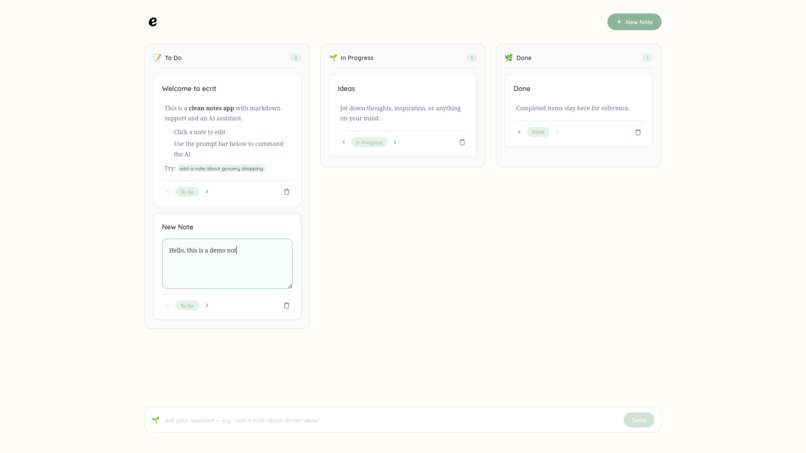 Ecrit – screenshot 2