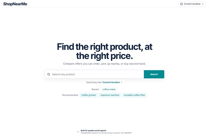 ShopNearMe – screenshot 1