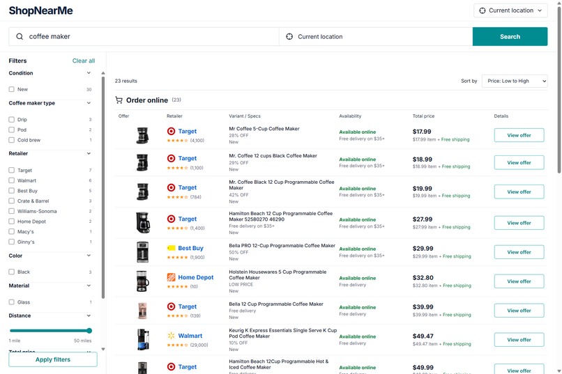 ShopNearMe – screenshot 8