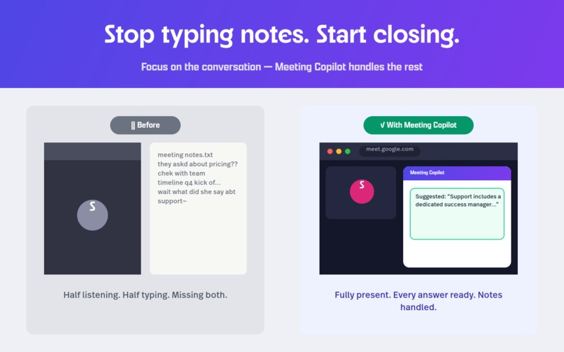 Meeting Copilot – screenshot 3