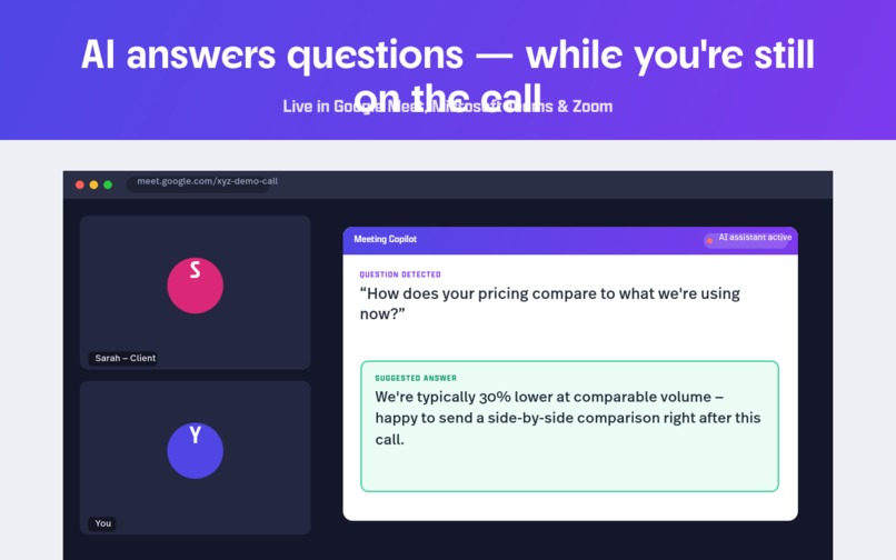 Meeting Copilot – screenshot 7