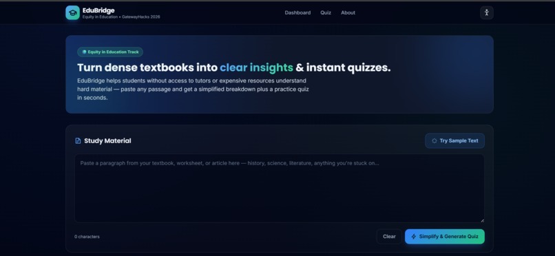EduBridge – screenshot 1