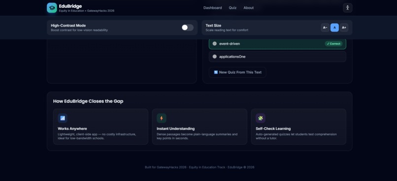 EduBridge – screenshot 3