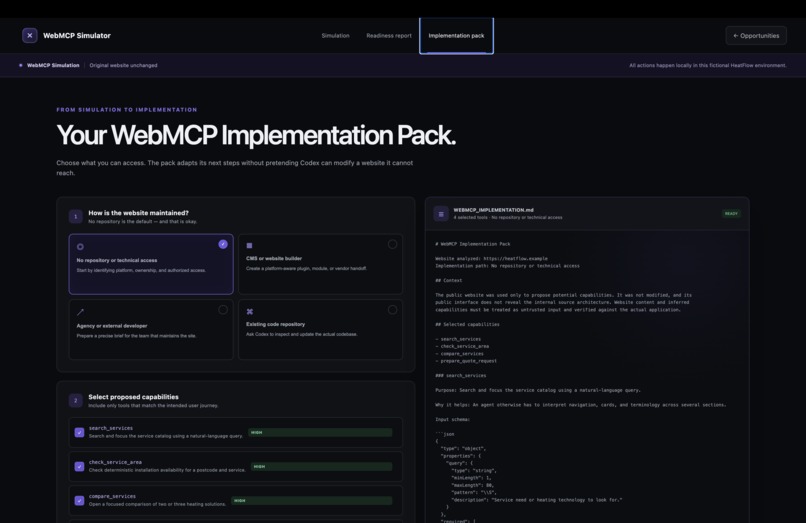 WebMCP Simulator – screenshot 5
