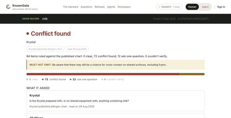 KnownGate – screenshot 2