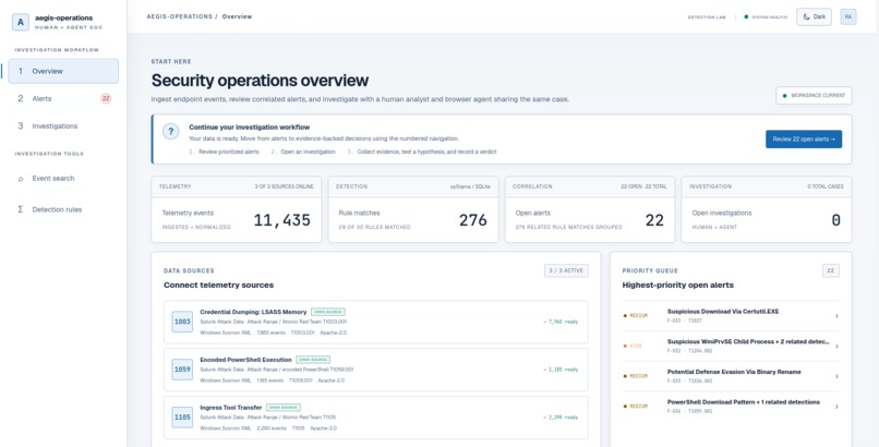 Aegis Operations – screenshot 1