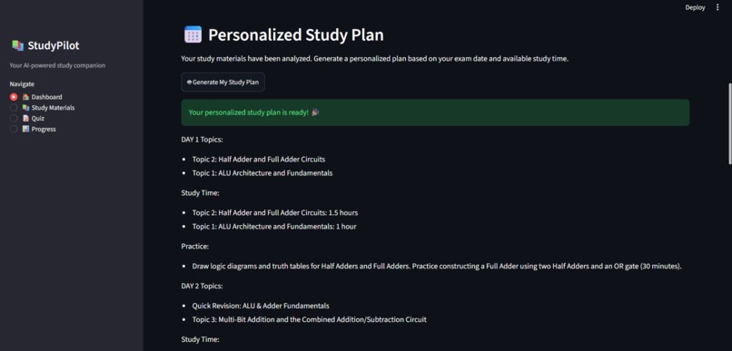 StudyPilot: AI-Powered Adaptive Learning – screenshot 10