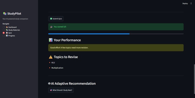 StudyPilot: AI-Powered Adaptive Learning – screenshot 8