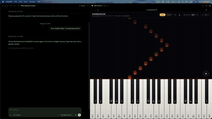 HARMONIUM ( AI PLAYS MUSICAL INTRUMENTAL) – screenshot 2