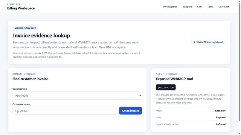 CorrelAct  – screenshot 10