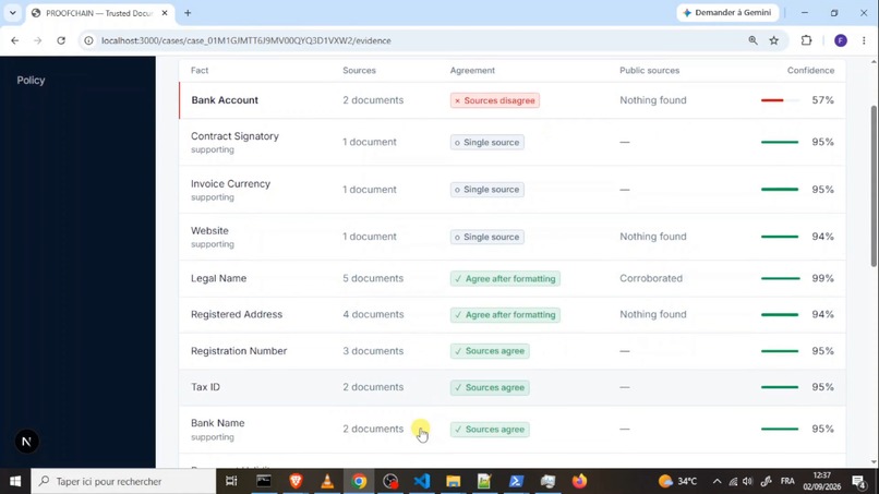 PROOFCHAIN - Trusted Document Action Engine – screenshot 5