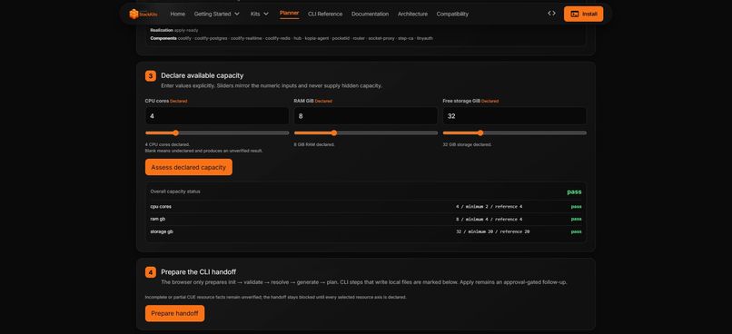 StackKits Planner – screenshot 2
