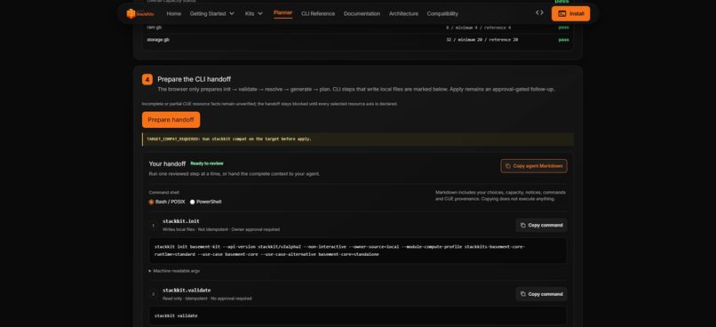 StackKits Planner – screenshot 3