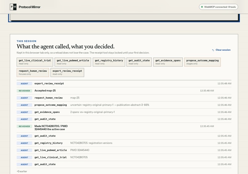 Protocol Mirror – screenshot 5