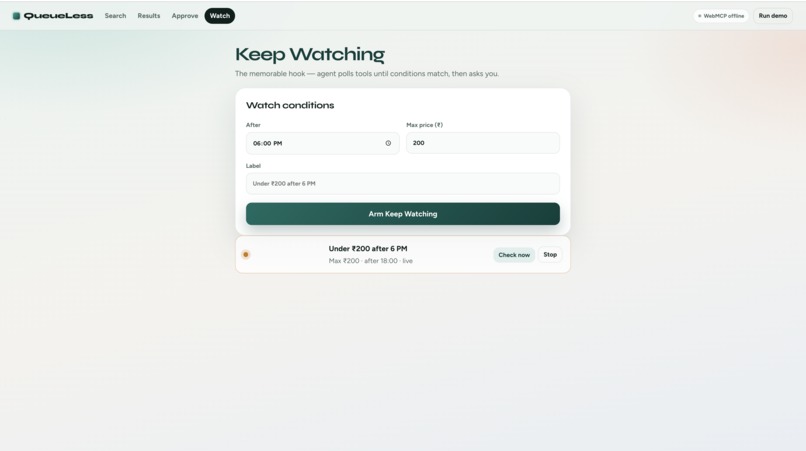 QueueLess – screenshot 3
