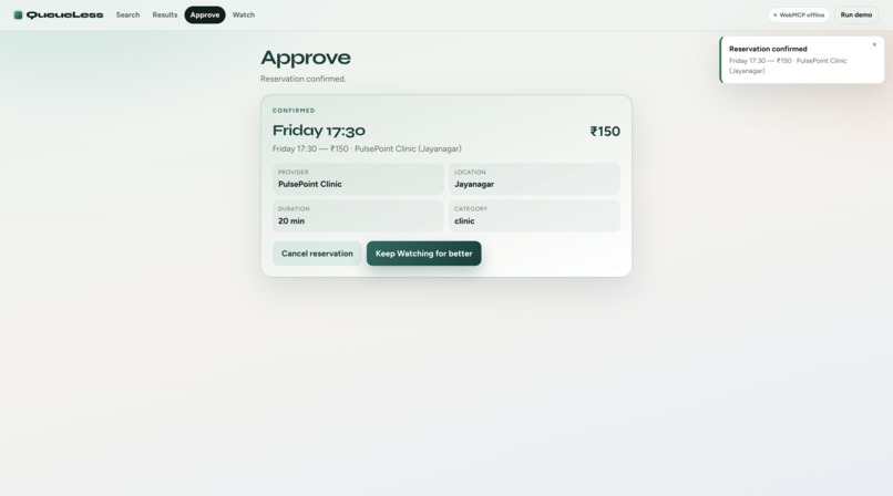 QueueLess – screenshot 6