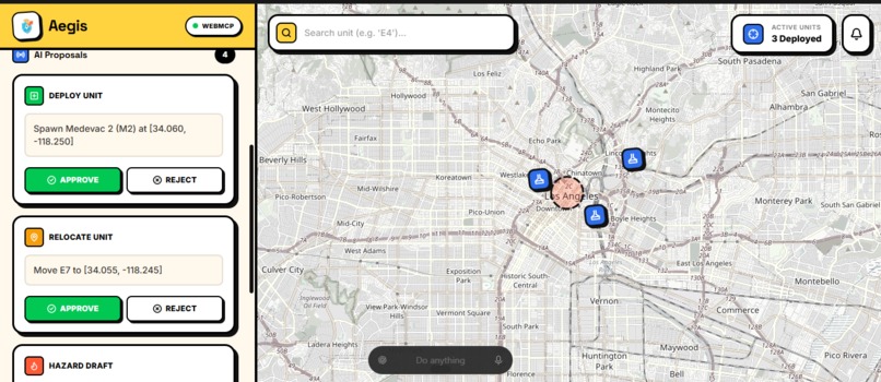 Aegis: Agent-Native Emergency Dispatch – screenshot 2