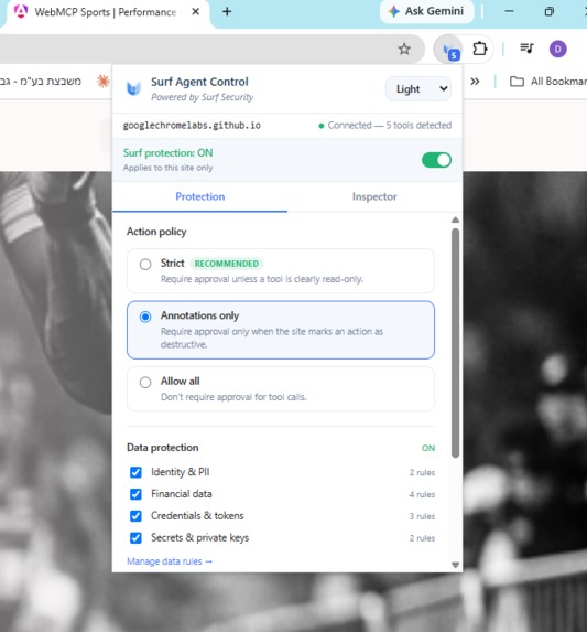 SURF Agent Control  – screenshot 9