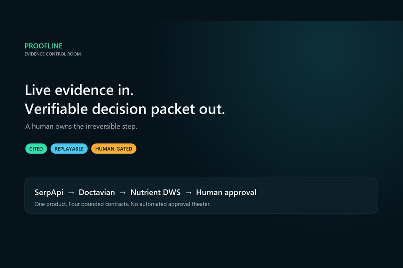 Proofline – screenshot 1
