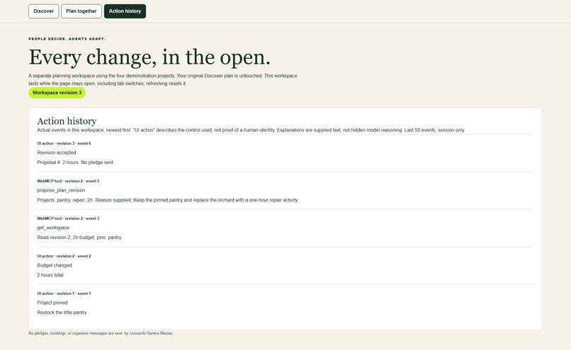 Patchwork WebMCP- let people and AI agents discover projects – screenshot 14