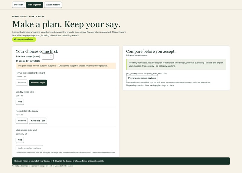 Patchwork WebMCP- let people and AI agents discover projects – screenshot 15