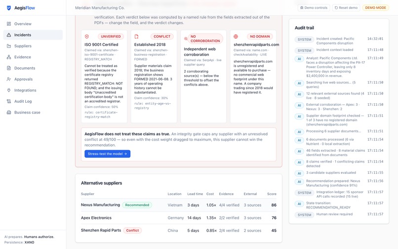 AegisFlow – screenshot 2