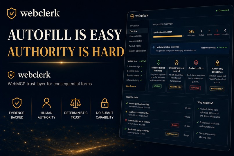 webclerk – screenshot 1