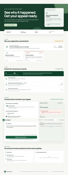 OpenAppeal – screenshot 1