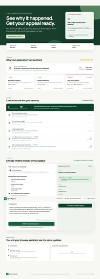 OpenAppeal – screenshot 3