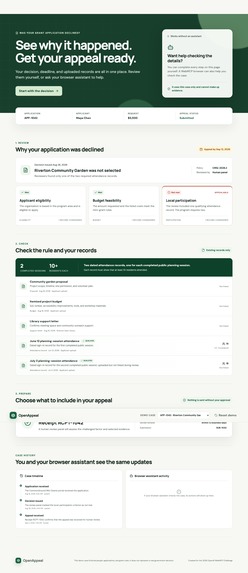 OpenAppeal – screenshot 4