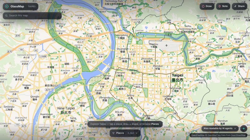 Glassmap – screenshot 1