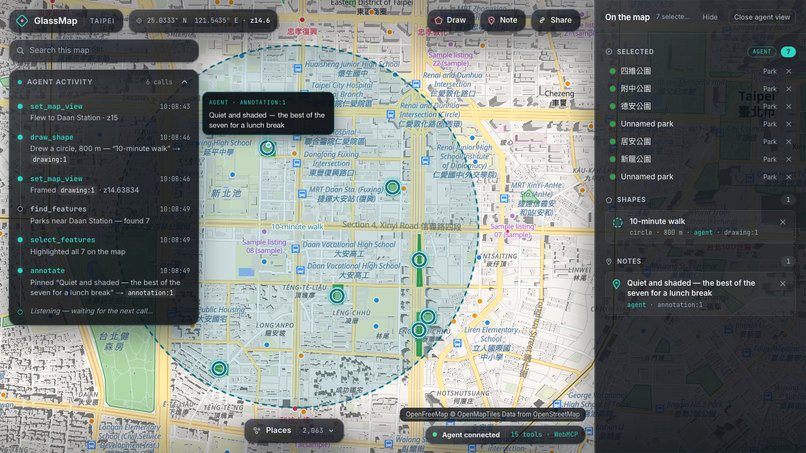 Glassmap – screenshot 2